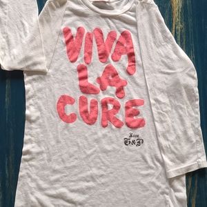 Viva la Cure Juicy Couture shirt XL